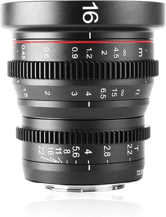 Meike 16 mm T2.2 Manual Focus